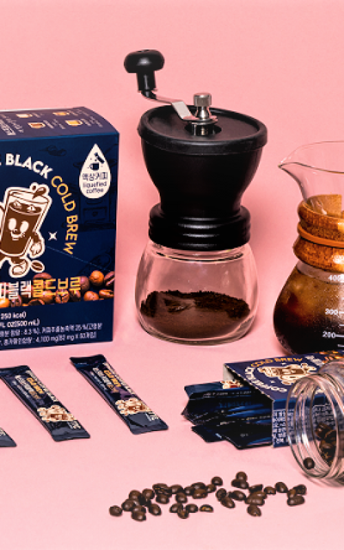 Cà phê đen Espresso ủ lạnh 500ml (10mlx 50 gói)