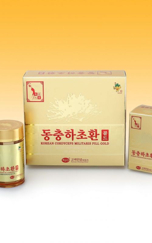 Viên đông trùng hạ thảo KGS 200g (100g x 2lọ)