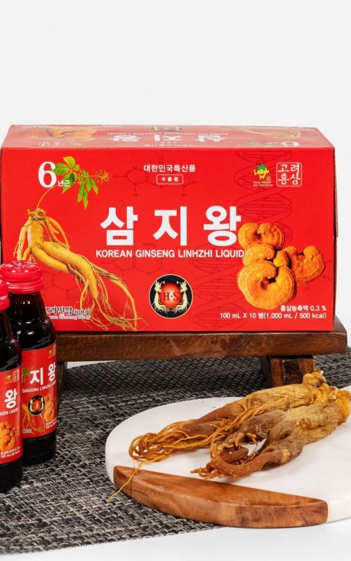 Nước hồng sâm linh chi KGS (100ml x 10chai)