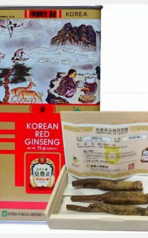 Sâm củ khô KGS 300g (củ lớn: 11-20)