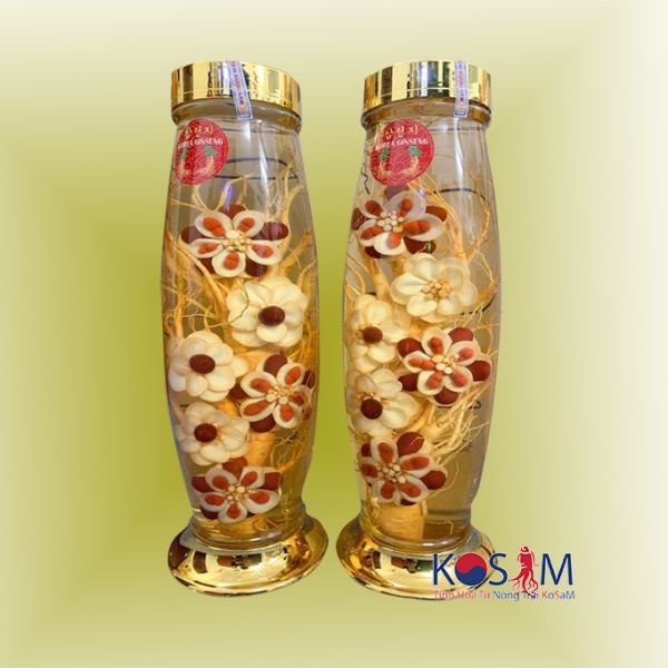Bình rượu hoa sâm