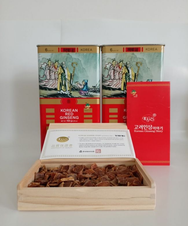 Sâm củ khô KGS 150g (củ trung: 11-15)