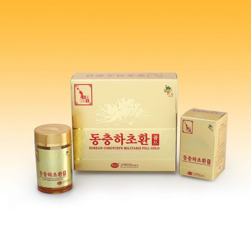 Viên đông trùng hạ thảo KGS 200g (100g x 2lọ)