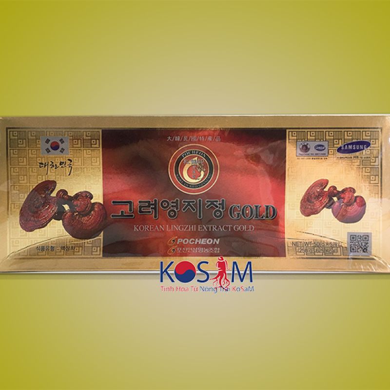 Cao linh chi vàng Pocheon 5 hủ