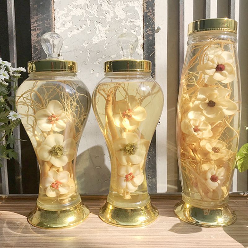 Ginseng liquor bottle, SAMPLE 1